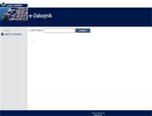 Tablet Screenshot of ezabojnik.luka-kp.si
